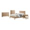 Alaterre Furniture Arden 5-Piece Bedroom Set with King Bed, Two 2-Drawer Nightstands with open shelf, Chest, Dresser ANAN022344029 - alternate 1